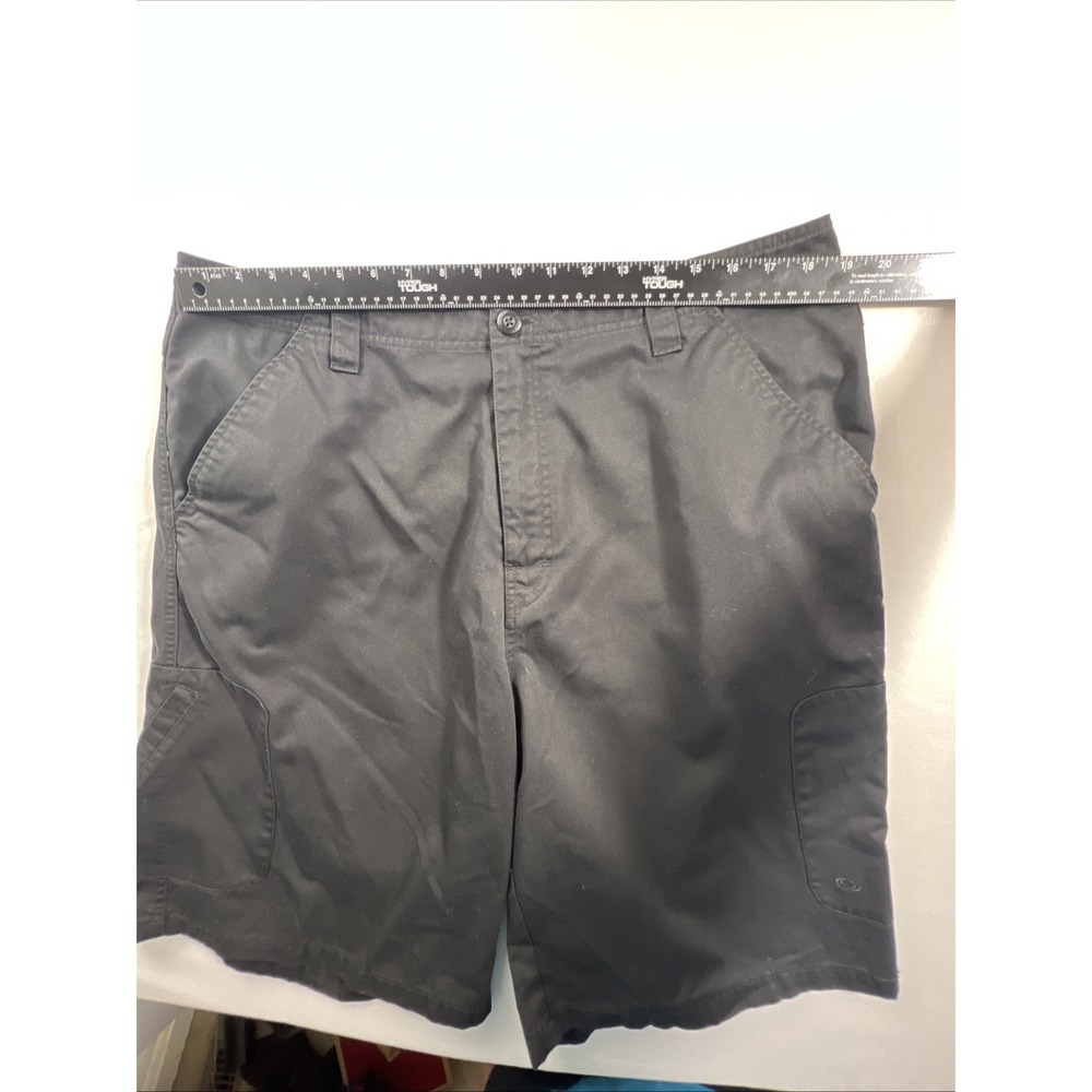 Gotcha Cargo Shorts Men's 38 Waist Black Chino 11 inch Inseam Vintage - Picture 4 of 14